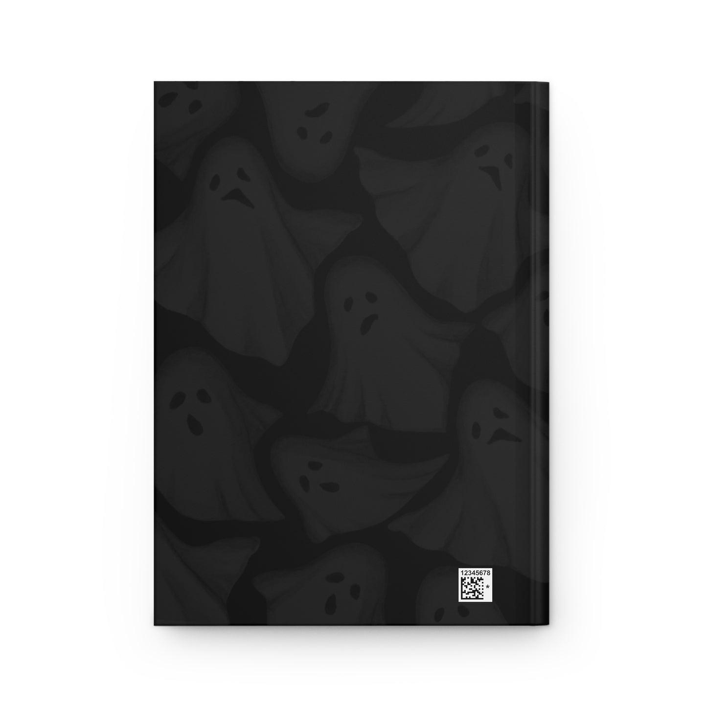 Spooky Ghost Hardcover Journal, Ideal for Halloween Notes, Diary, Gift for Writers, Ghost Lover's Journal, Matte Finish